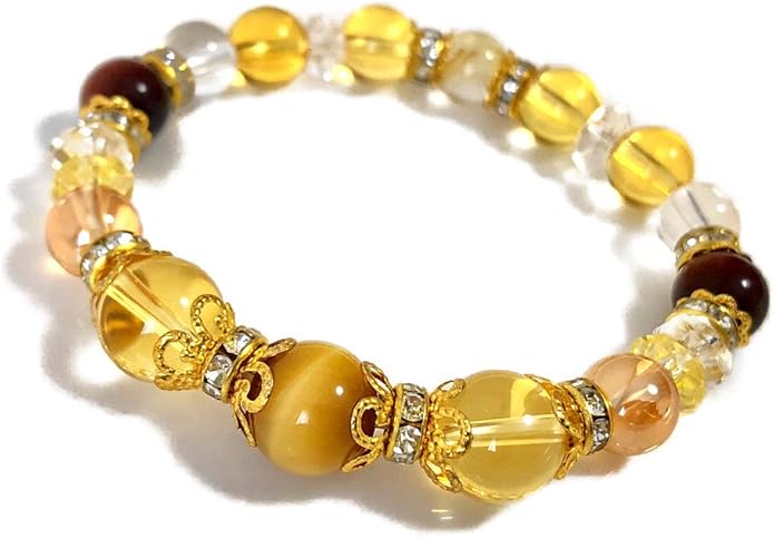 Amazon.co.jp: お金に困ってるなら金運ブレス。絶大な金運を誇る事で